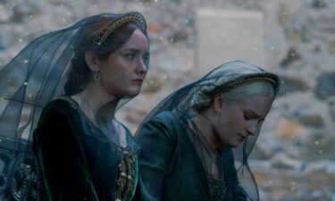 (From left) Olivia Cooke and Phia Saban on 'House of the Dragon.'