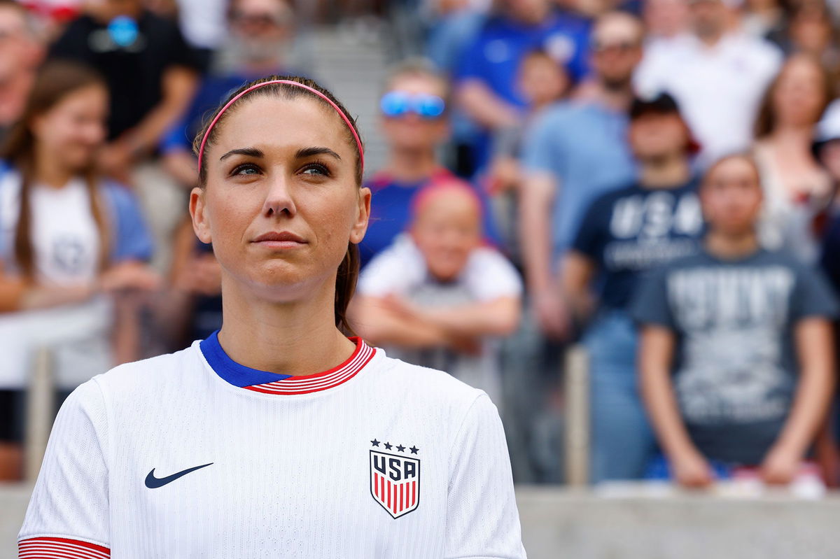 <i>C. Morgan Engel/Getty Images via CNN Newsource</i><br/>Alex Morgan has called time on a legendary career.