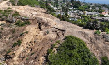 The Seaview neighbourhood located in Portuguese Bend continues to suffer damage from continuing landslides