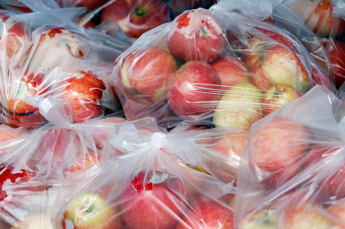 <i>Moment RF/Getty Images via CNN Newsource</i><br/>Wrapping foods in plastic wrap are just one of many ways that humans are exposed to food contact chemicals