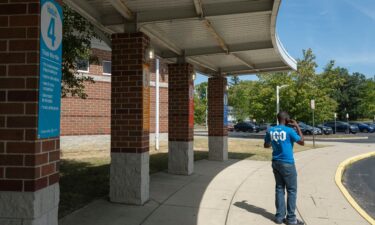 A Haitian father tried to pick his son up from Fulton Elementary School