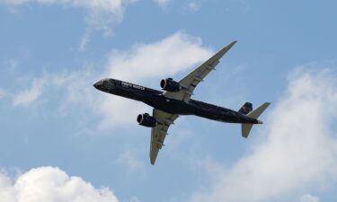 The Embraer E195-E2 is the larger of the E2 variants in Embraer's E-Jet family.