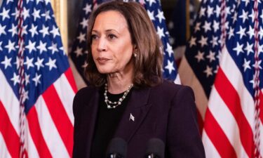 Vice President Kamala Harris leaves after speaking to the press following a meeting with Israeli Prime Minister Benjamin Netanyahu in the Vice President's ceremonial office at the Eisenhower Executive Office Building in Washington