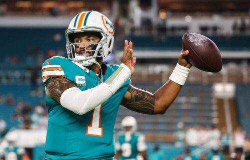 Tua Tagovailoa suffered a concussion during the Miami Dolphins' game against the Buffalo Bills on September 12.