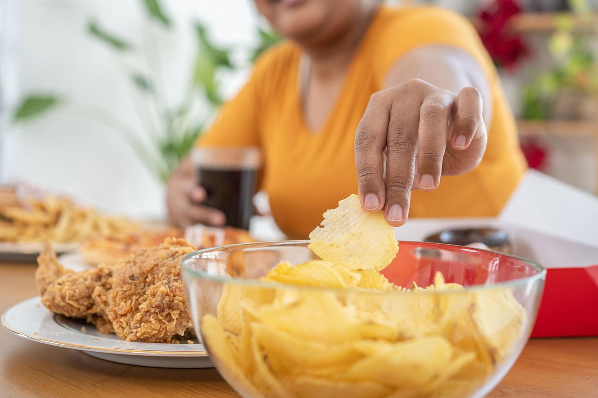 <i>athima  tongloom/Moment RF/Getty Images via CNN Newsource</i><br/>Swapping soda for water and chips for fruit are great ways to lower your intake of ultraprocessed foods