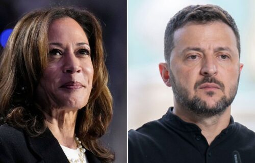 US Vice President Kamala Harris is expected to meet Ukrainian President Volodymyr Zelensky.