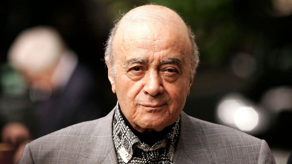 <i>Shaun Curry/AFP/Getty Images via CNN Newsource</i><br/>Al Fayed has been accused of sexual assault by more than 20 former Harrods employees.