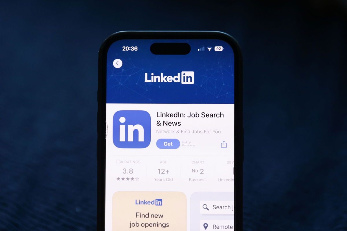 <i>Jakub Porzycki/NurPhoto/Getty Images via CNN Newsource</i><br/>LinkedIn users now have the option to opt-out of having their content from the site used to train Microsoft's AI systems.