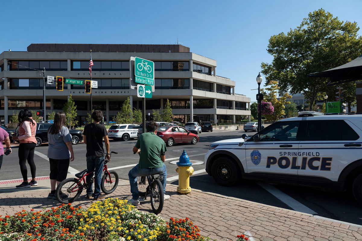 <i>Roberto Schmidt/AFP/Getty Images via CNN Newsource</i><br/>Several government buildings and schools in Springfield