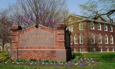 Gettysburg College said it was investigating after it was reported that a student had a racial slur scratched onto his chest during a gathering with other swim team members.