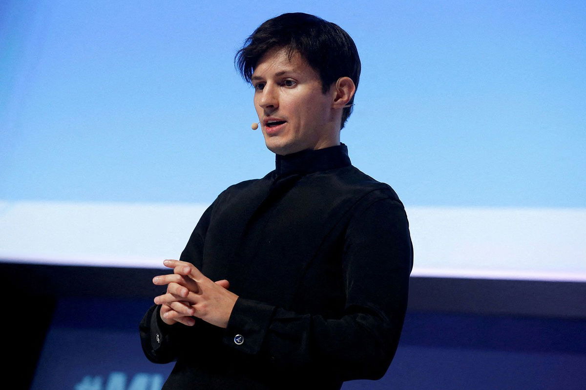 <i>Albert Gea/Reuters/File via CNN Newsource</i><br/>Telegram CEO Pavel Durov said the app will now share some user data with law enforcement officials