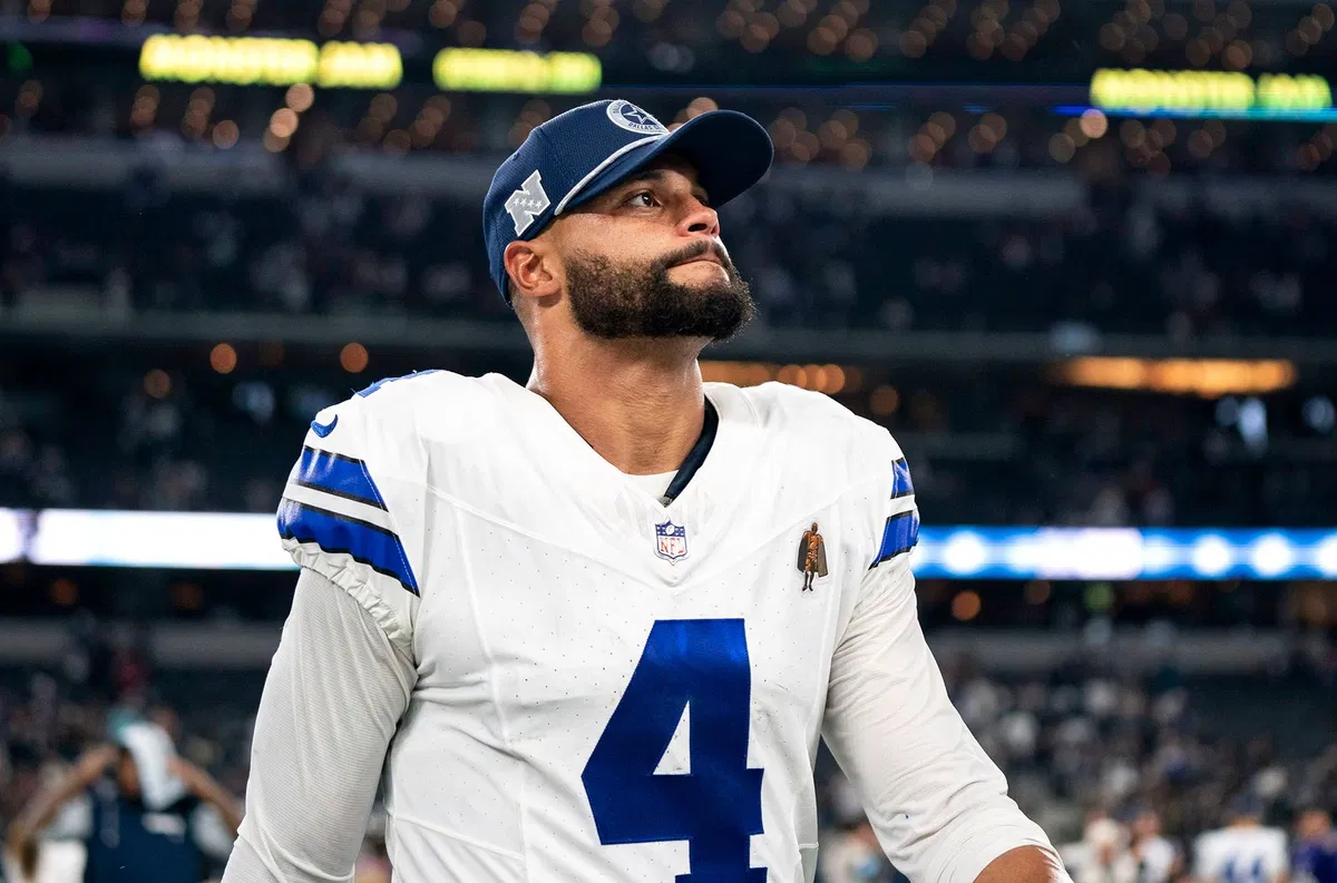 <i>Jeffrey McWhorter/AP via CNN Newsource</i><br/>Prescott signed a big-money contract extension with the Cowboys just hours ahead of Dallas' Week 1 game.