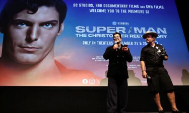 Directors Peter Ettedgui and Ian Bonhôte at the New York premiere of "Super/Man: The Christopher Reeve Story" on September 18.