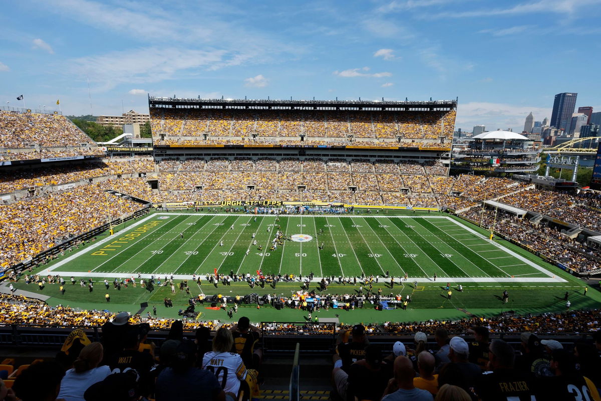 <i>Justin K. Aller/Getty Images via CNN Newsource</i><br/>Acrisure Stadium in Pittsburgh is one of the stadiums that will be used as an emergency shelter during extreme weather.