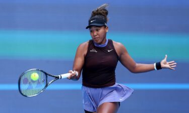 Naomi Osaka beat Lucia Bronzetti at the China Open on September 26.