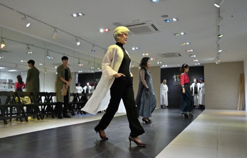 Choi at a modeling academy class in Seoul