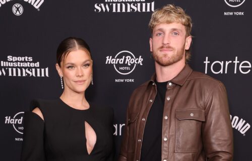 Nina Agdal and Logan Paul