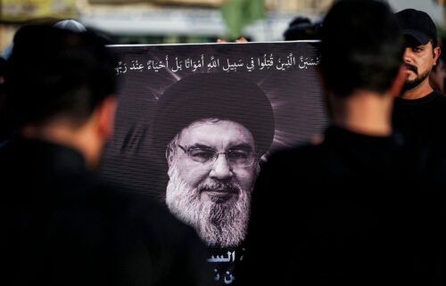 A picture of Hassan Nasrallah