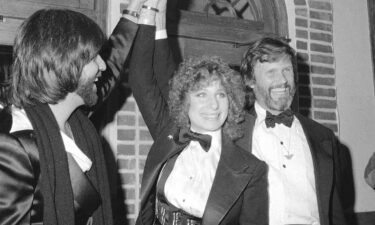 Barbra Streisand and Kris Kristofferson