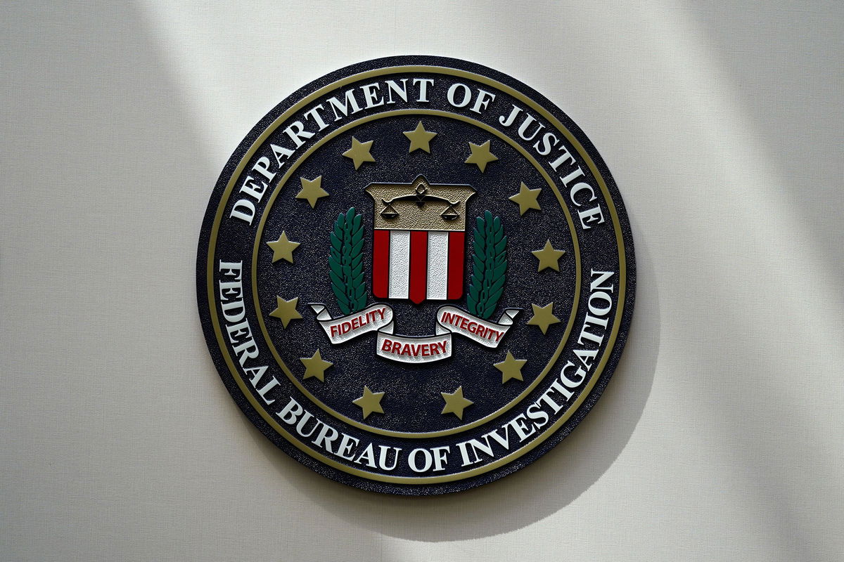 <i>Charlie Neibergall/AP/File via CNN Newsource</i><br/>An FBI seal is seen on a wall on August 2022 in Omaha