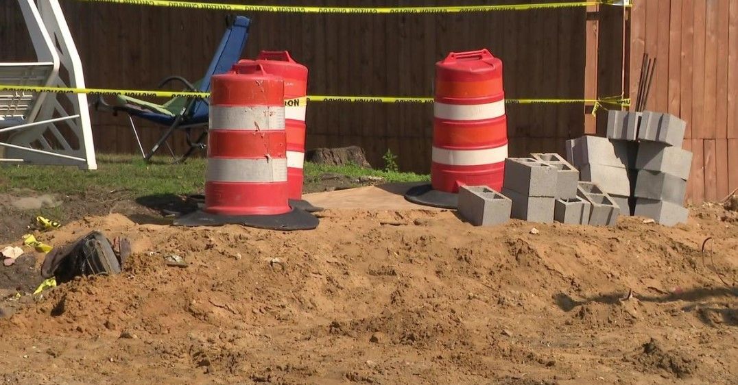 <i>WCBS via CNN Newsource</i><br/>Construction unearthed a suspected bootlegging tunnel under a home in New Jersey.