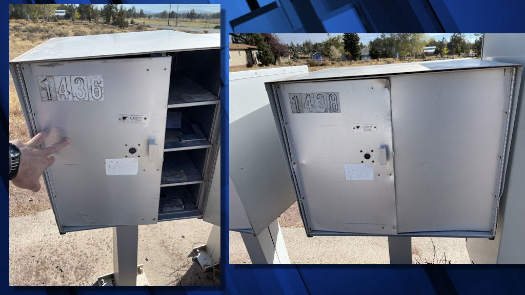 Deschutes County sheriff's deputies found cluster mailboxes  pried open in Tumalo after mail - including ballots - were found dumped beside Bend roads,