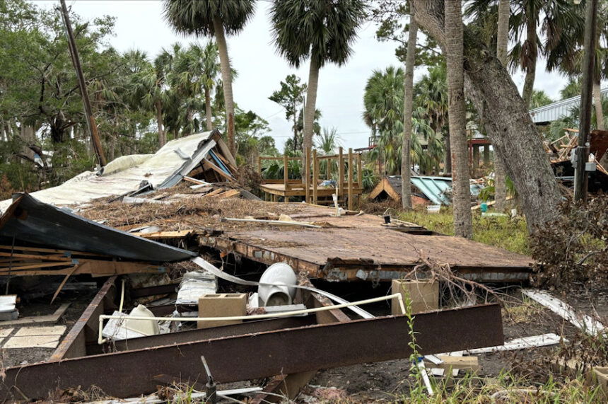 Red Cross volunteer Helene aftermath Florida 10-6-4