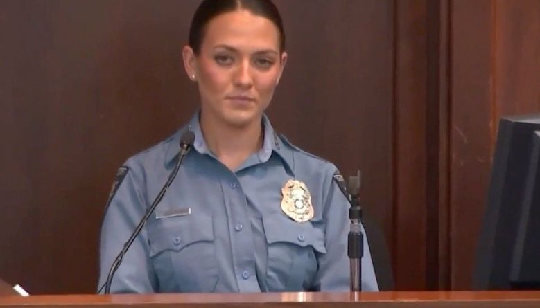 <i>WJCL via CNN Newsource</i><br/>Officer Sophia Zurkee was part of the initial search for Quinton Simon when the toddler was reported missing from his Buckhalter Road home on Oct. 5