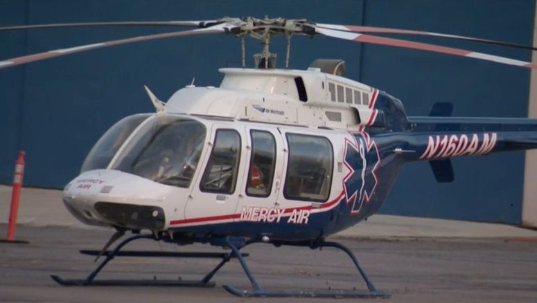 <i>KCAL/KCBS via CNN Newsource</i><br/>A rescue helicopter used to save the lives of those most in need in the High Desert in Southern California is indefinitely grounded after it was graffitied by vandals over the weekend