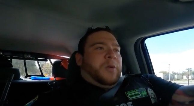 <i>WESH via CNN Newsource</i><br/>Zachary Mathews is happy to be back on the road. He's a Belle Isle police officer who nearly lost his life in the line of duty last year.