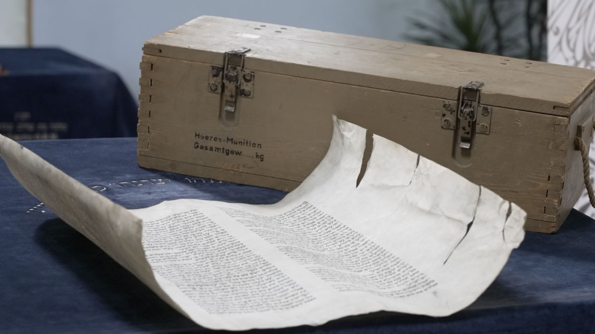 <i>KGUN via CNN Newsource</i><br/>A 200-year-old Torah Scroll that survived the Holocaust in Germany during World War 2 has found a new home in Oro Valley