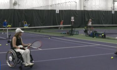 A former tennis pro has created the first wheelchair tennis club in the Twin Cities.