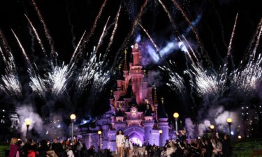 Fashion house Coperni took over Disneyland Paris on October 1 evening and staged their show in front of the iconic Sleeping Beauty castle.