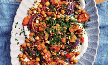 Caroline Chambers' Harissa Roasted Veggies demonstrates how you can add some flavor to your dishes once you have cooked your veggies right.