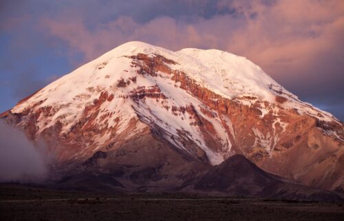 Mount Chimborazo is the highest peak in Ecuador. It's also the closest point on Earth to the stars.