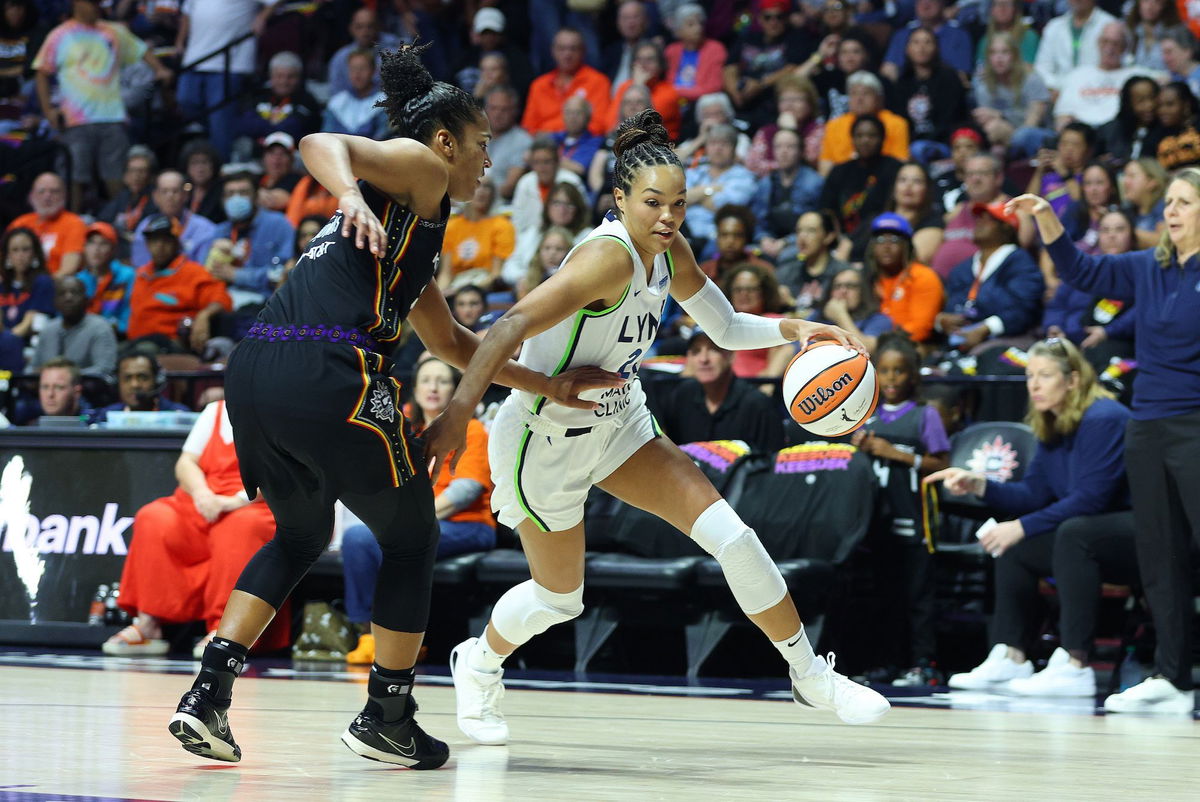 <i>M. Anthony Nesmith/Icon Sportswire/Getty Images via CNN Newsource</i><br/>Napheesa Collier scored 26 points for the Minnesota Lynx.