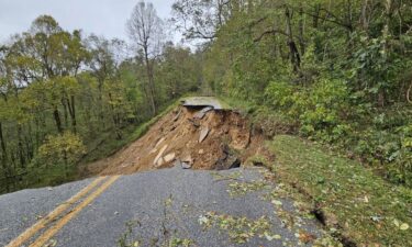 The entire length of the Blue Ridge Parkway in North Carolina and Virginia is closed as crews continue their assessment of the damage from Hurricane Helene.