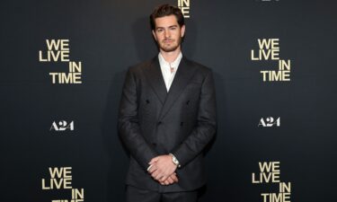 Andrew Garfield at a New York screening of 'We Live in Time' in September.