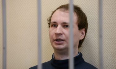 Robert Gilman was sentenced to more than seven years in prison at a Monday court hearing in Voronezh