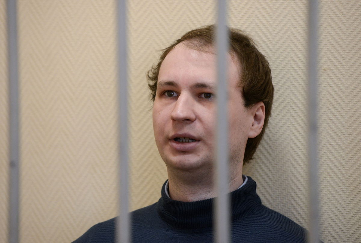 <i>Vladimir Lavrov/Reuters via CNN Newsource</i><br/>Robert Gilman was sentenced to more than seven years in prison at a Monday court hearing in Voronezh