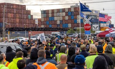 Port workers are fighting a trend that operators largely want to see accelerate: more cranes and driverless trucks shuttling goods from container ships