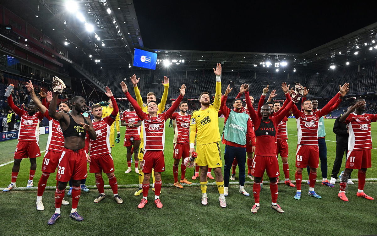 <i>Kerstin Joensson/AFP/Getty Images via CNN Newsource</i><br/>French side Brest continued its unbeaten start to this year's tournament.