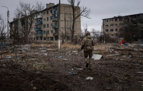 Months of fighting has left the town largely abandoned and in ruins. Russia has captured the key eastern Ukrainian town of Vuhledar