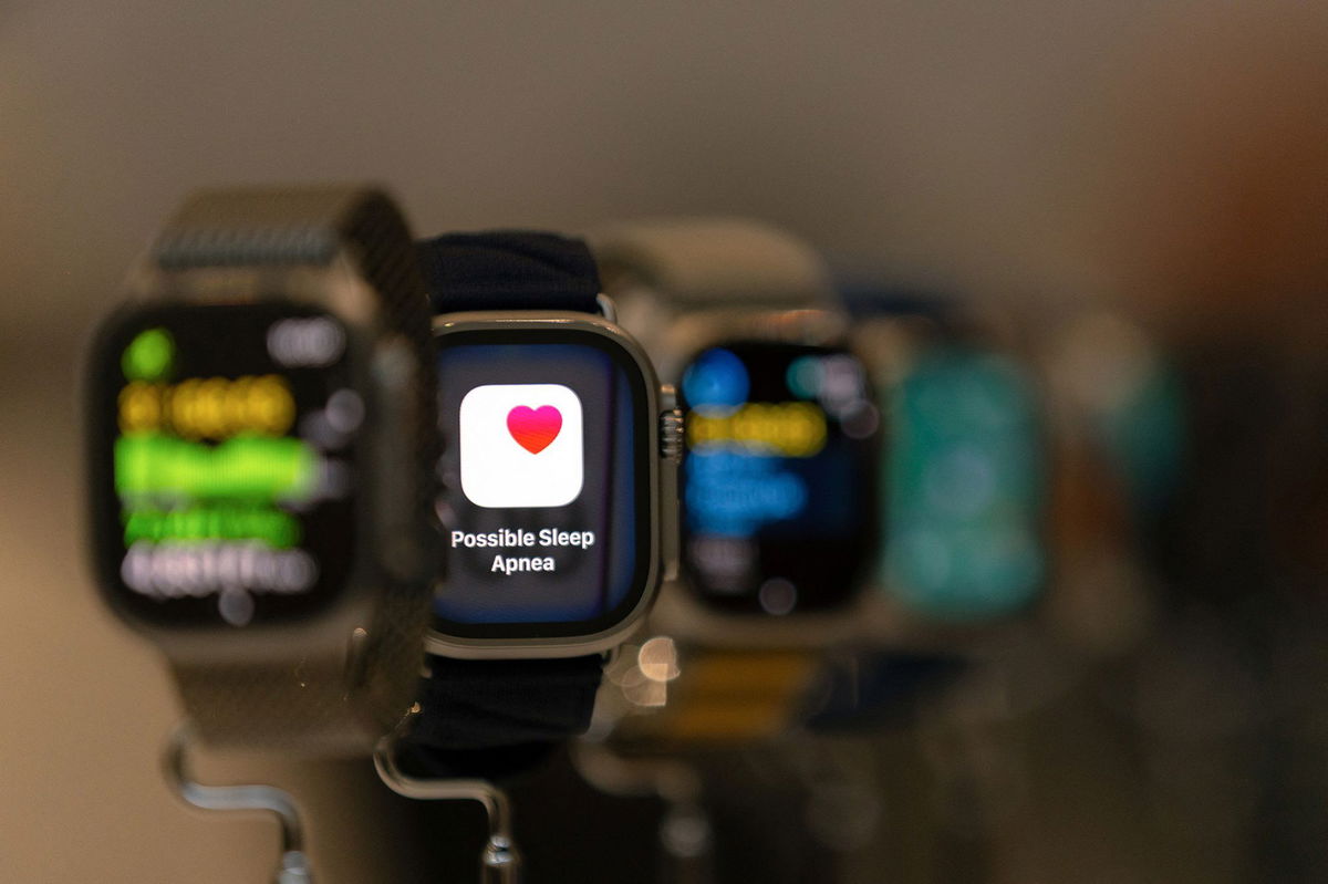 <i>Manuel Orbegozo/Reuters via CNN Newsource</i><br/>Your Apple Watch may be able to alert you to sleep apnea. Here's what it means if you get that notification and what you should do next.