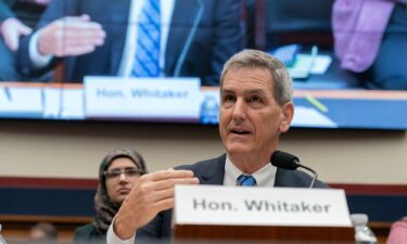 FAA Administrator Mike Whitaker testifies before the House Committee on Transportation and Infrastructure Subcommittee on Aviation hearing on September 24.