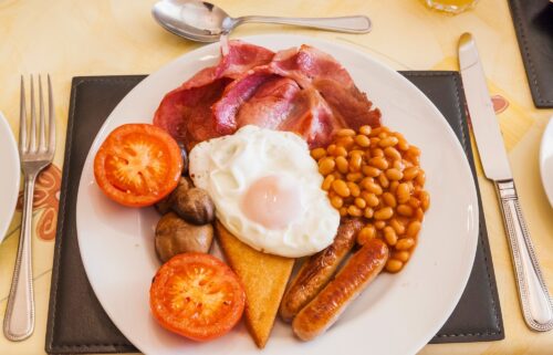 The fried breakfast has become a meaty calling card for Brits.