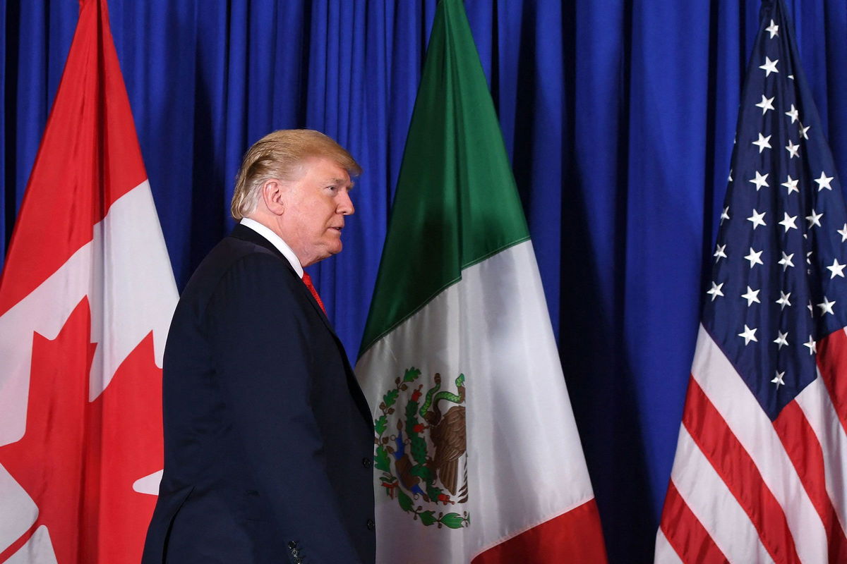 <i>Saul Loeb/AFP/Getty Images/File via CNN Newsource</i><br/>Then-President Donald Trump arrives to deliver a statement in November 2018