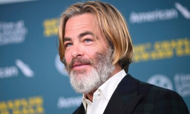 Actor Chris Pine is telling a different type of story these days. The “Star Trek” star has a new children’s book out