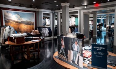 The interior of the Abercrombie & Fitch retail store in the Barton Creek Square Mall is pictured on August 28 in Austin