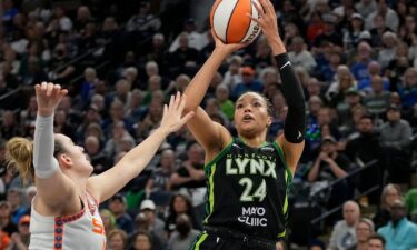 Minnesota Lynx star Napheesa Collier led all scorers with 27 points in her team's WNBA semifinal win.